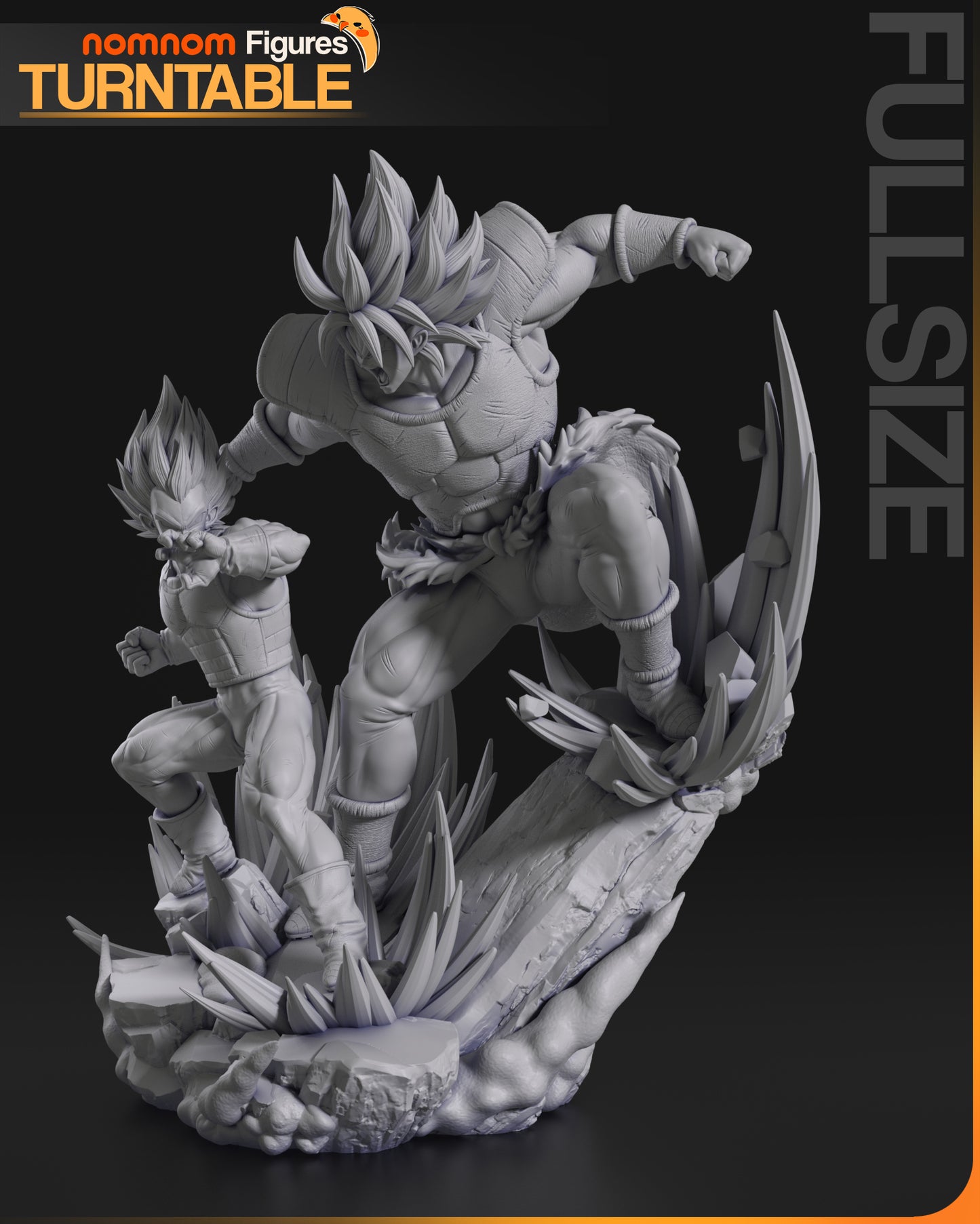 Nomnom Figures Vegeta vs Broly - Dragonball Z