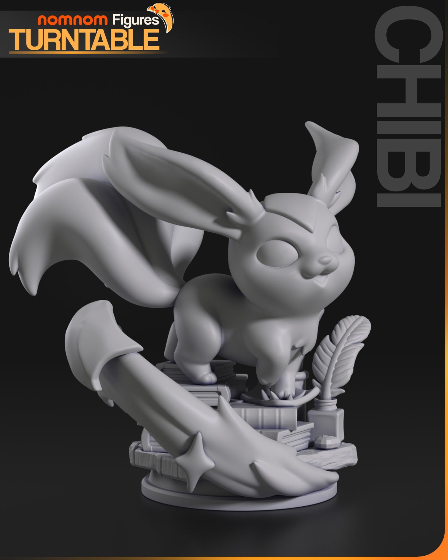 Nomnom Figures Chibi Carbuncle - Final Fantasy XIV