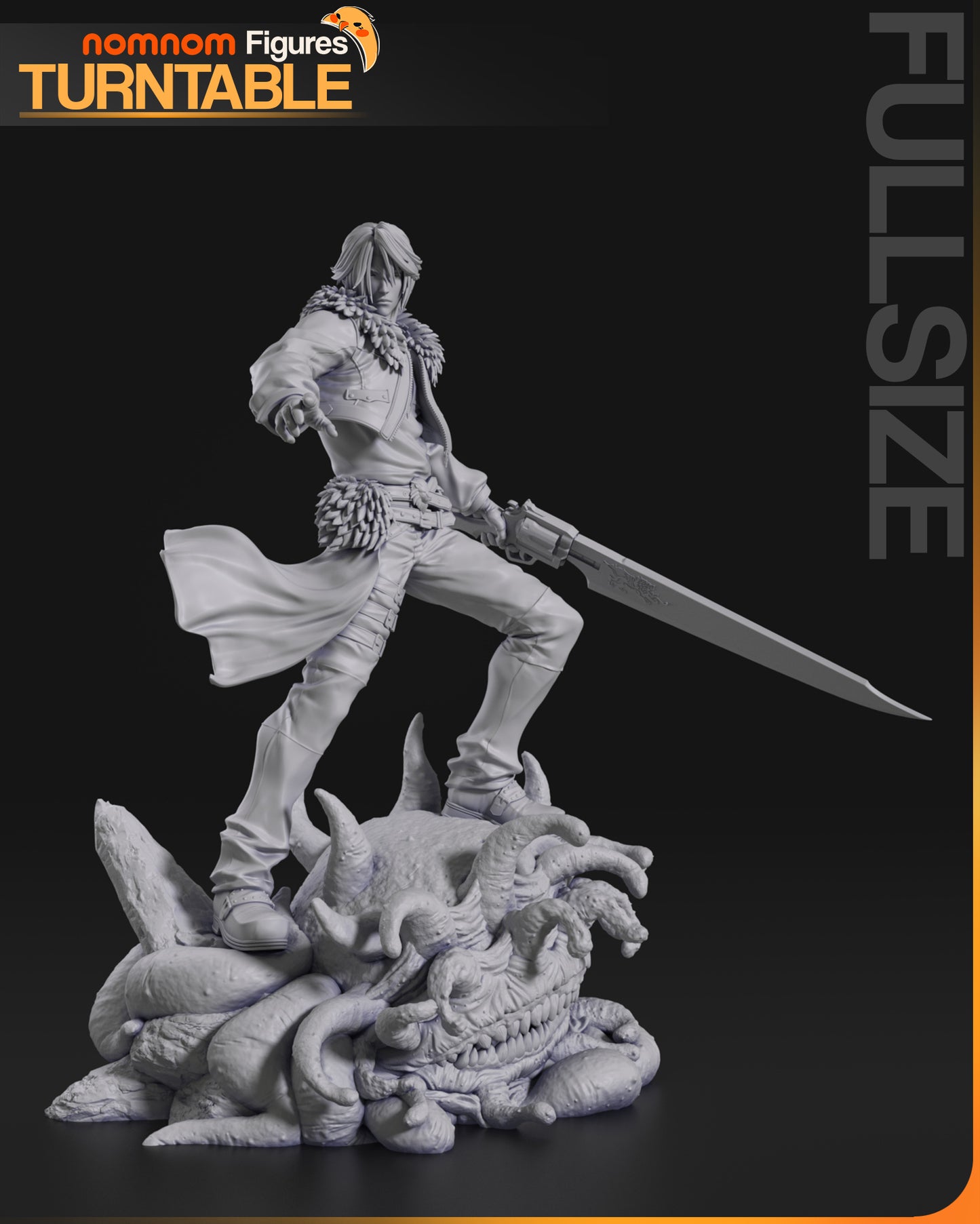 Nomnom Figures Squall Leonhart - Final Fantasy VIII