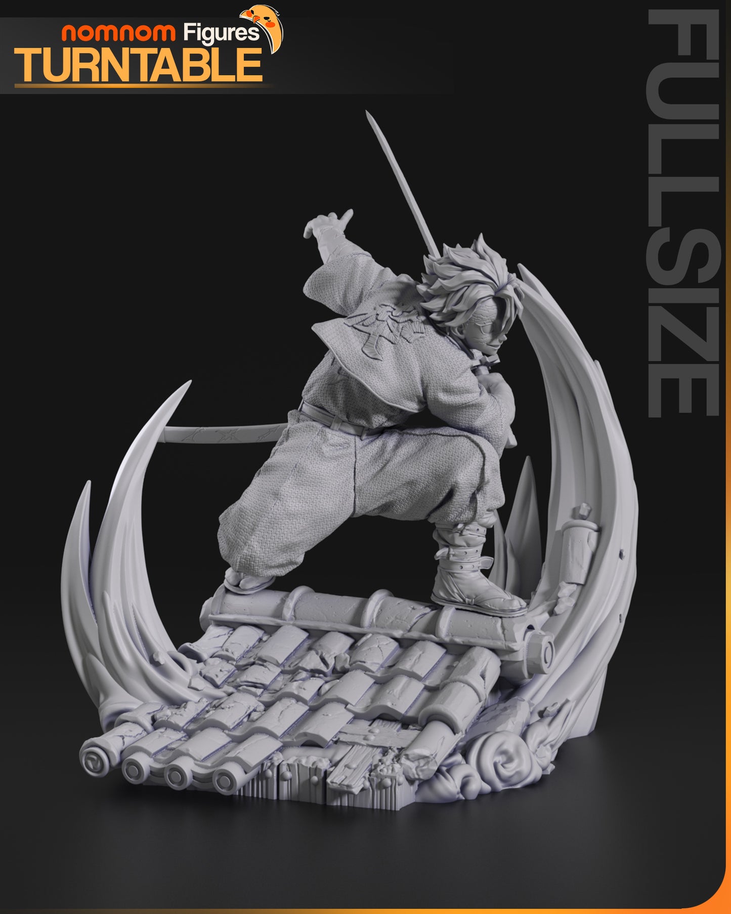 Nomnom Figures Sanemi - Demon Slayer