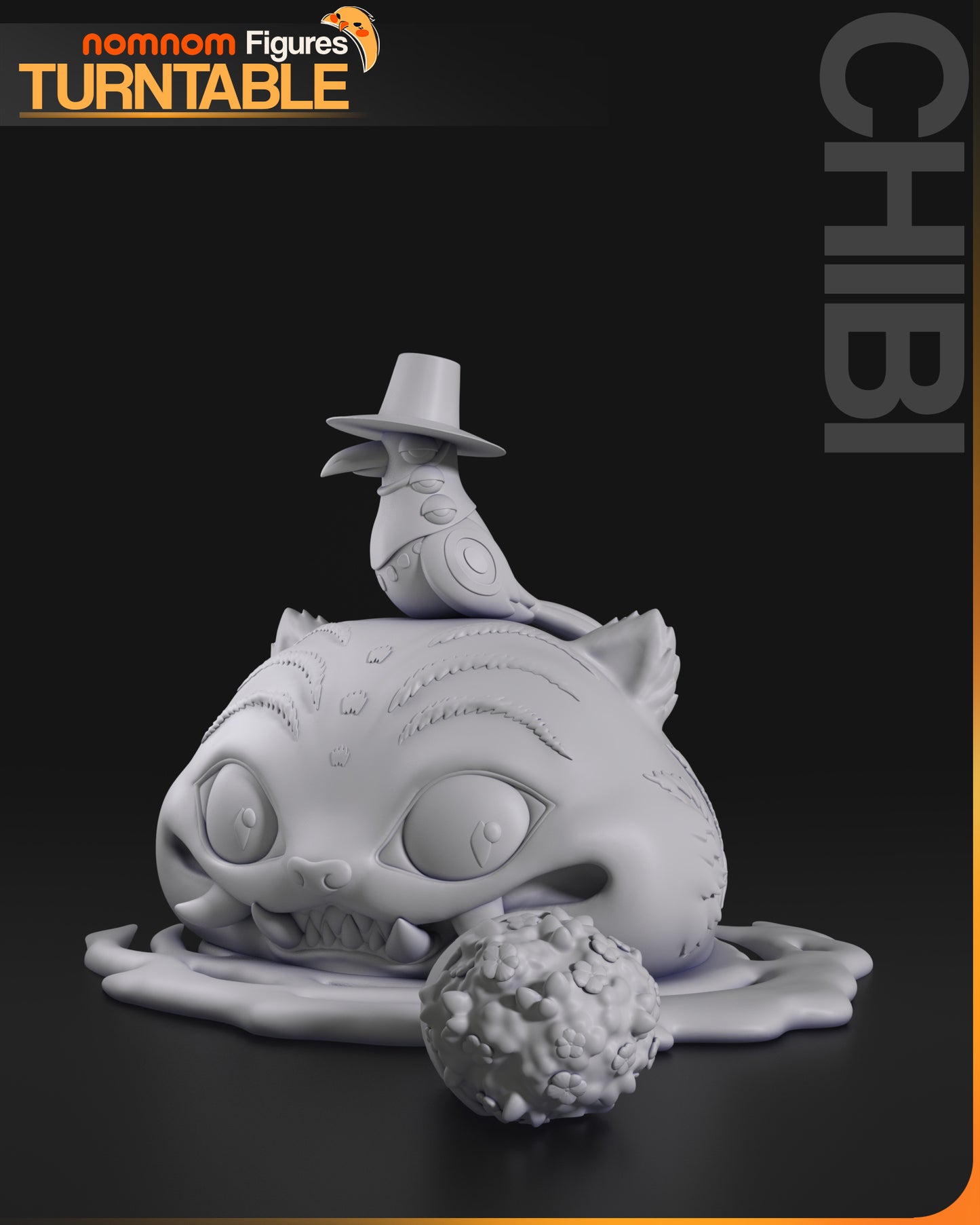 Nomnom Figures Chibi Derpy Tiger - Kpop  Demon Hunters