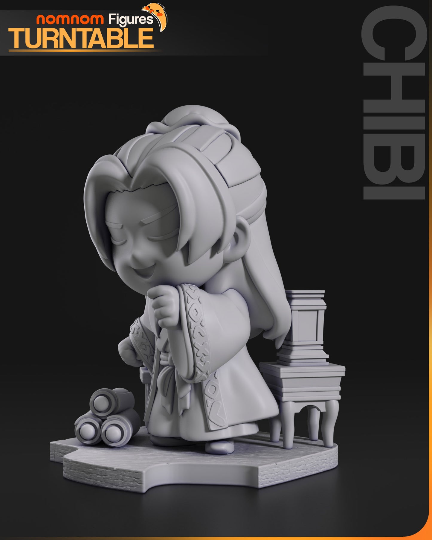 Nomnom Figures Chibi Maomao & Jinshi - Apothecary Diaries