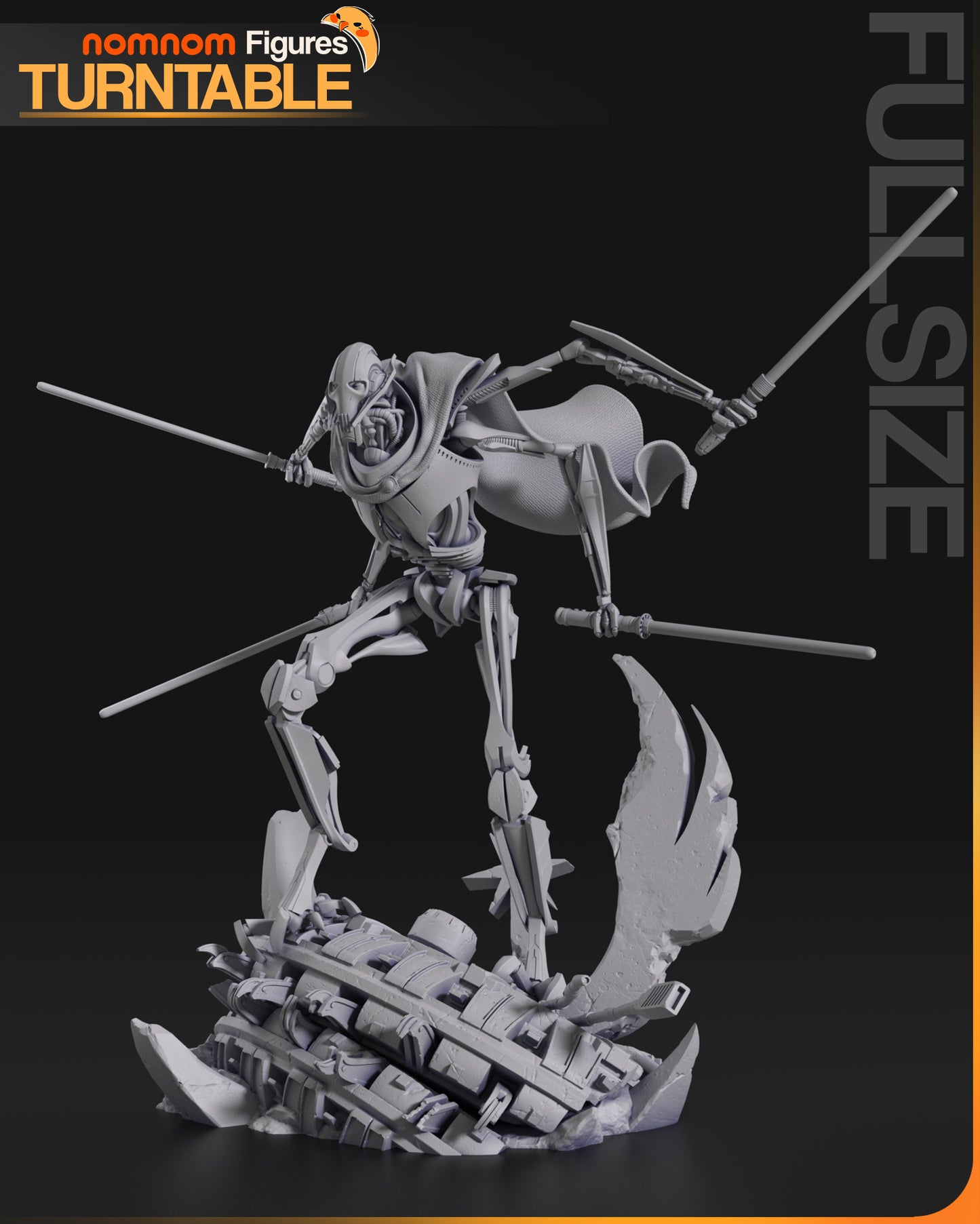Nomnom Figures General Grievous - Star Wars Revenge Of The Sith