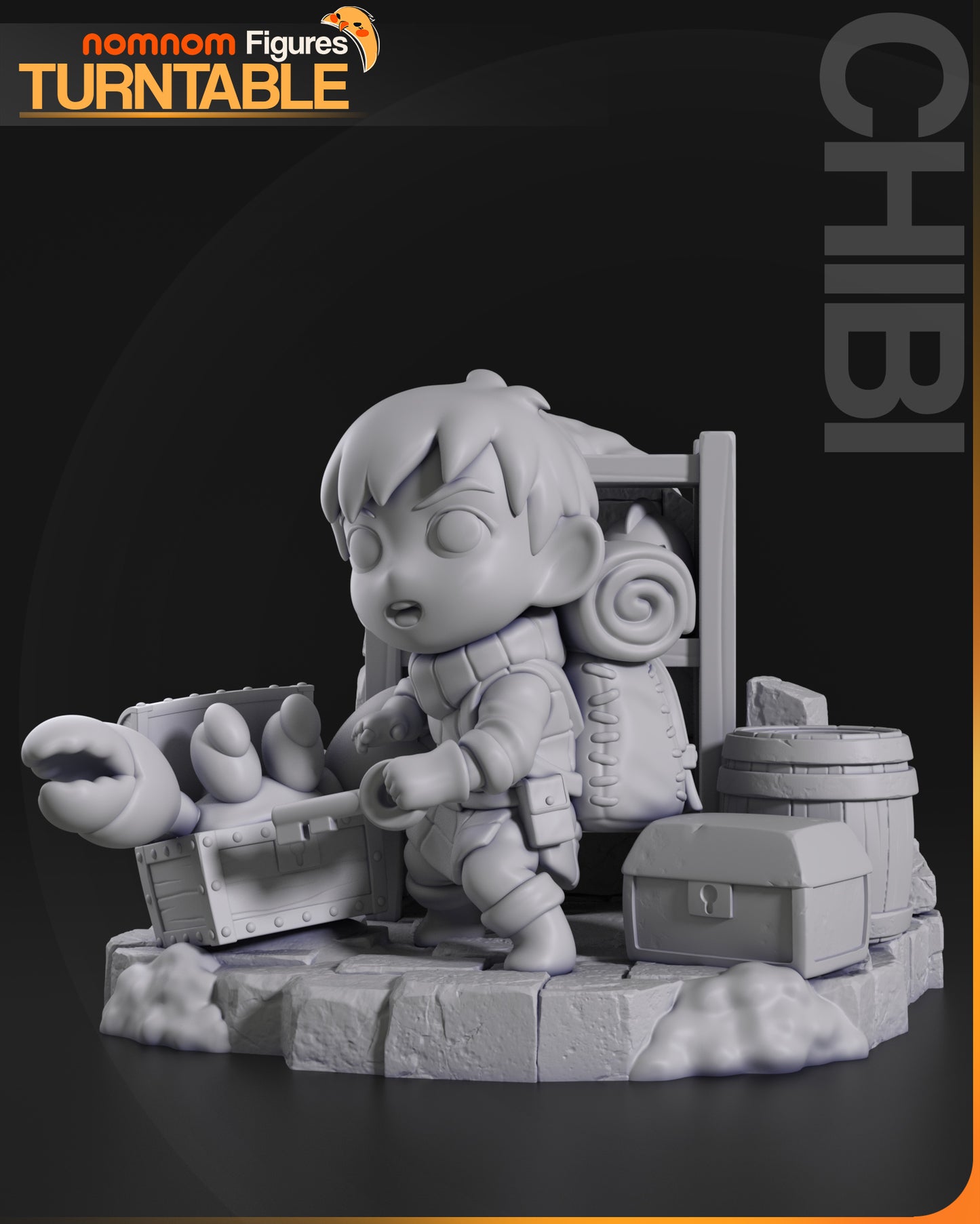 Nomnom Figures Dungeon Meshi Chibi Set