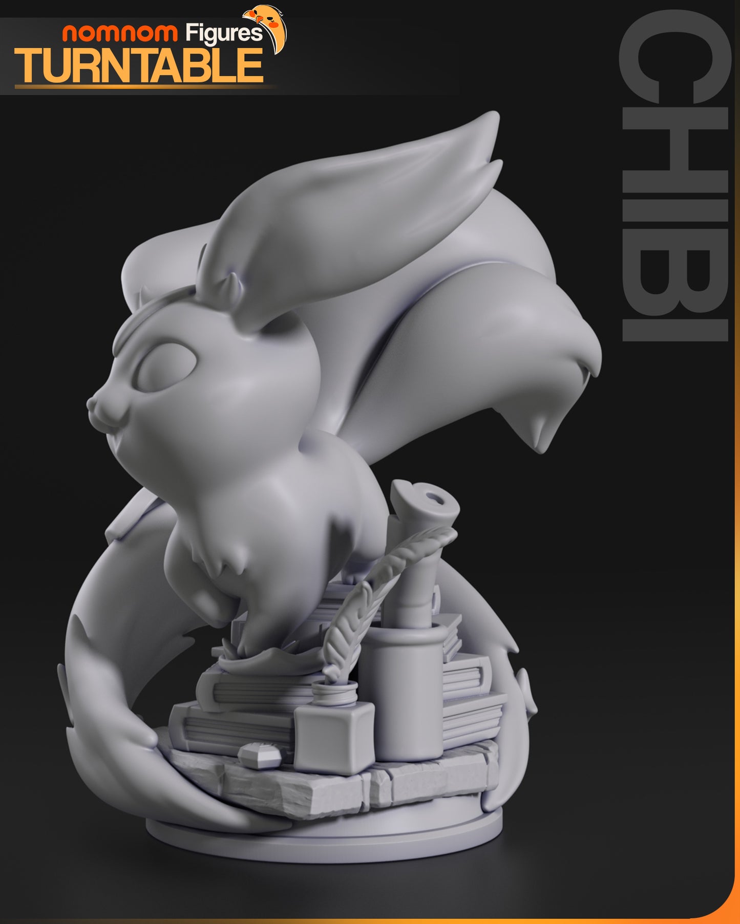 Nomnom Figures Chibi Carbuncle - Final Fantasy XIV