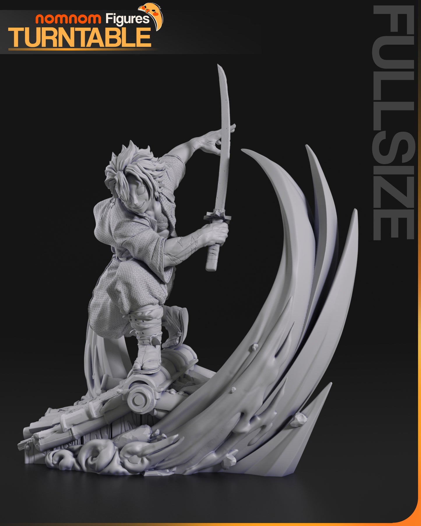 Nomnom Figures Sanemi - Demon Slayer