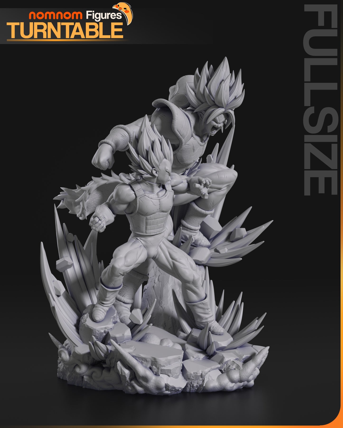 Nomnom Figures Vegeta vs Broly - Dragonball Z