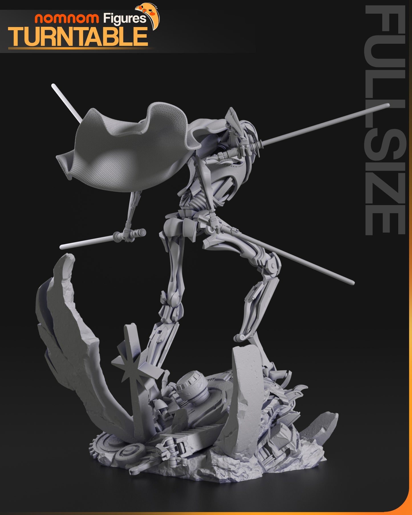 Nomnom Figures General Grievous - Star Wars Revenge Of The Sith