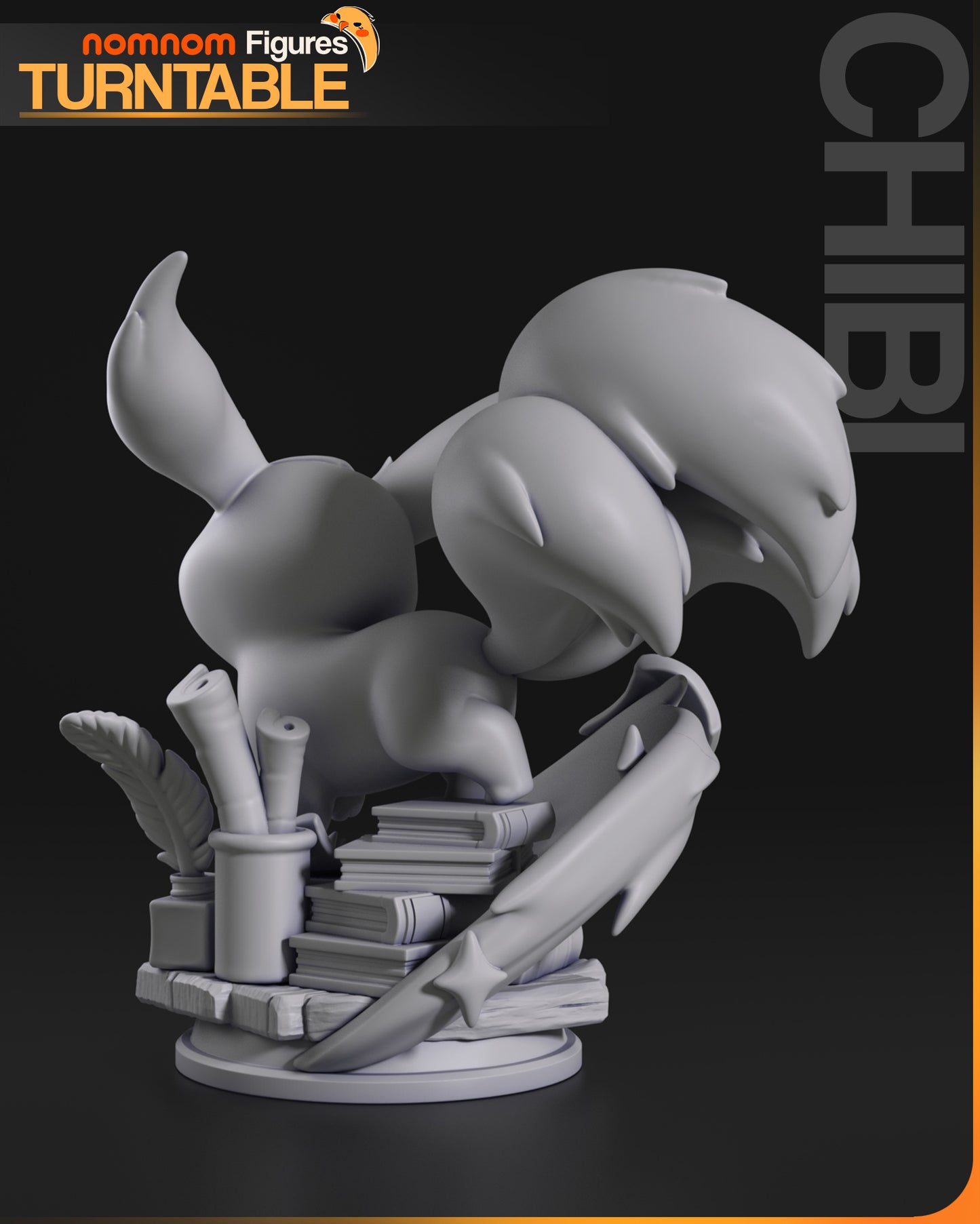 Nomnom Figures Chibi Carbuncle - Final Fantasy XIV