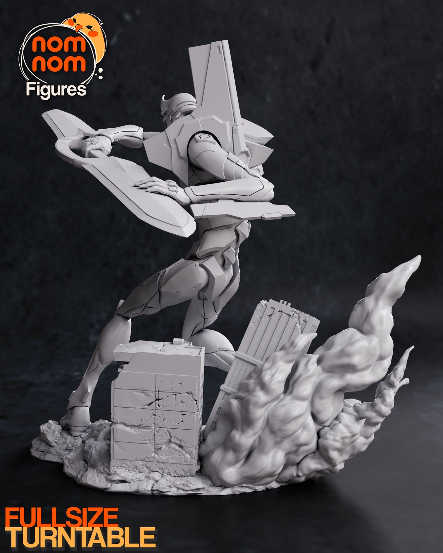 Nomnom Figures Eva 02 - Evangelion