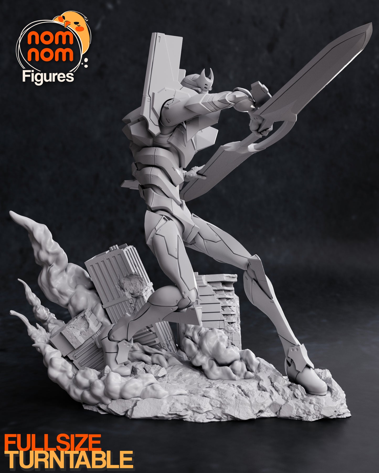 Nomnom Figures Eva 02 - Evangelion