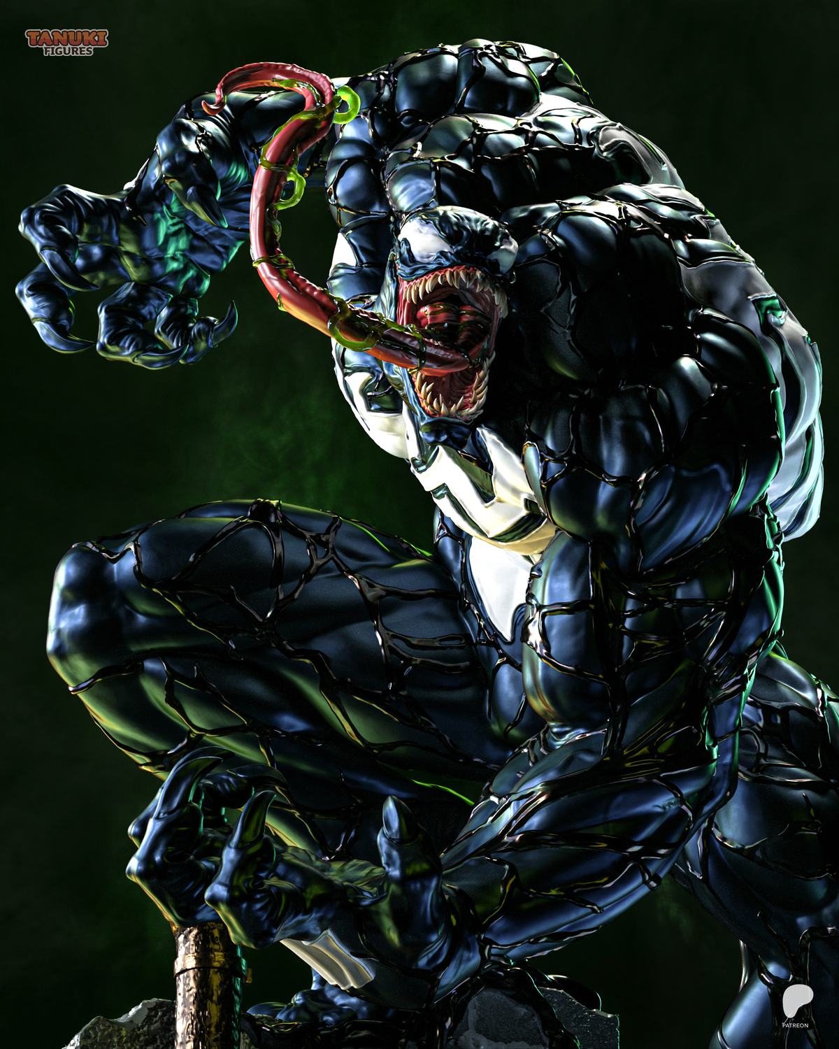 Tanuki Figures Venom- Spider-Man