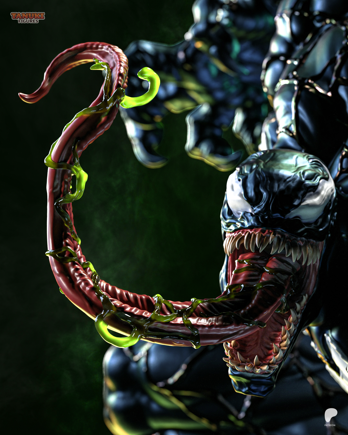 Tanuki Figures Venom- Spider-Man