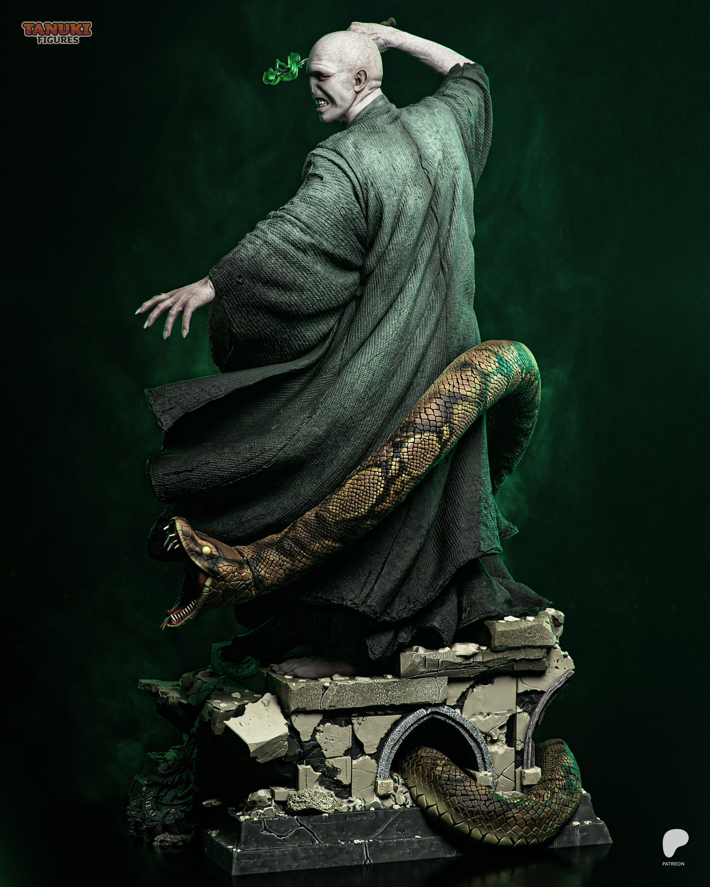 Tanuki Figures Voldemort
