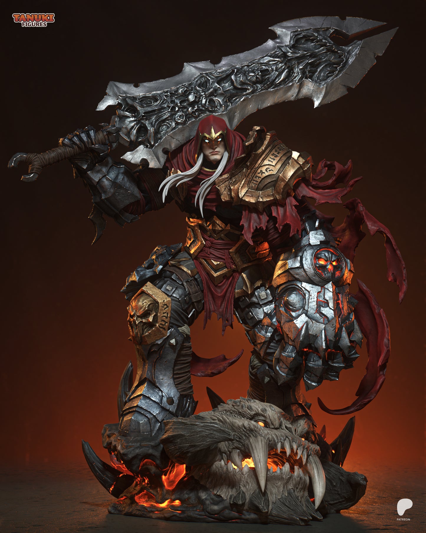 Tanuki Figures War - Darksiders