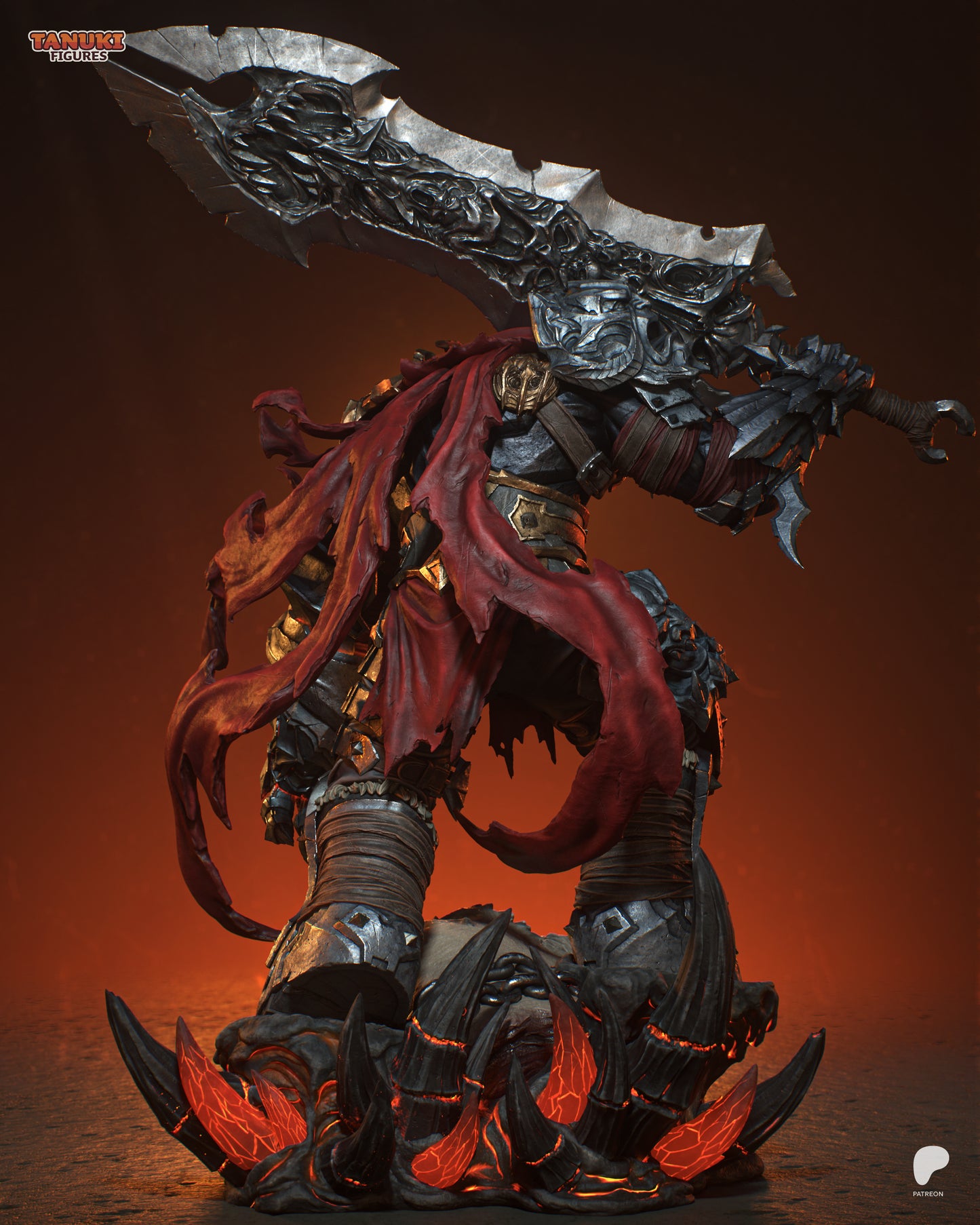 Tanuki Figures War - Darksiders