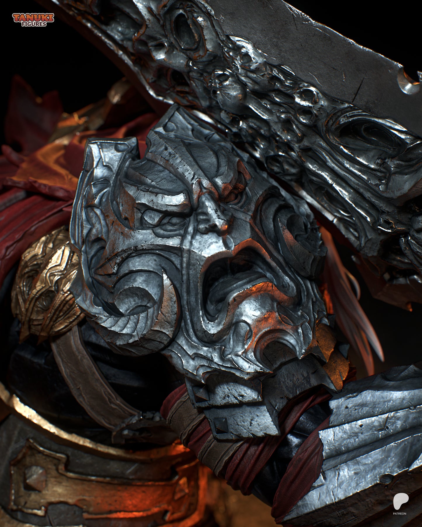 Tanuki Figures War - Darksiders