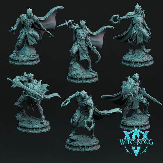 Witchsong Miniatures | Owlgod Parliment | Wingsworn Conscripts