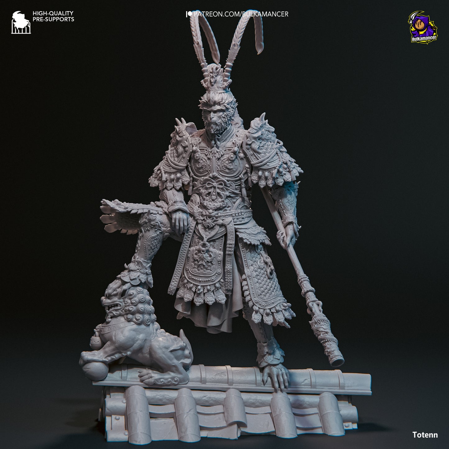 Bulkamancer Sculps Destined One - Black Myth Wukong