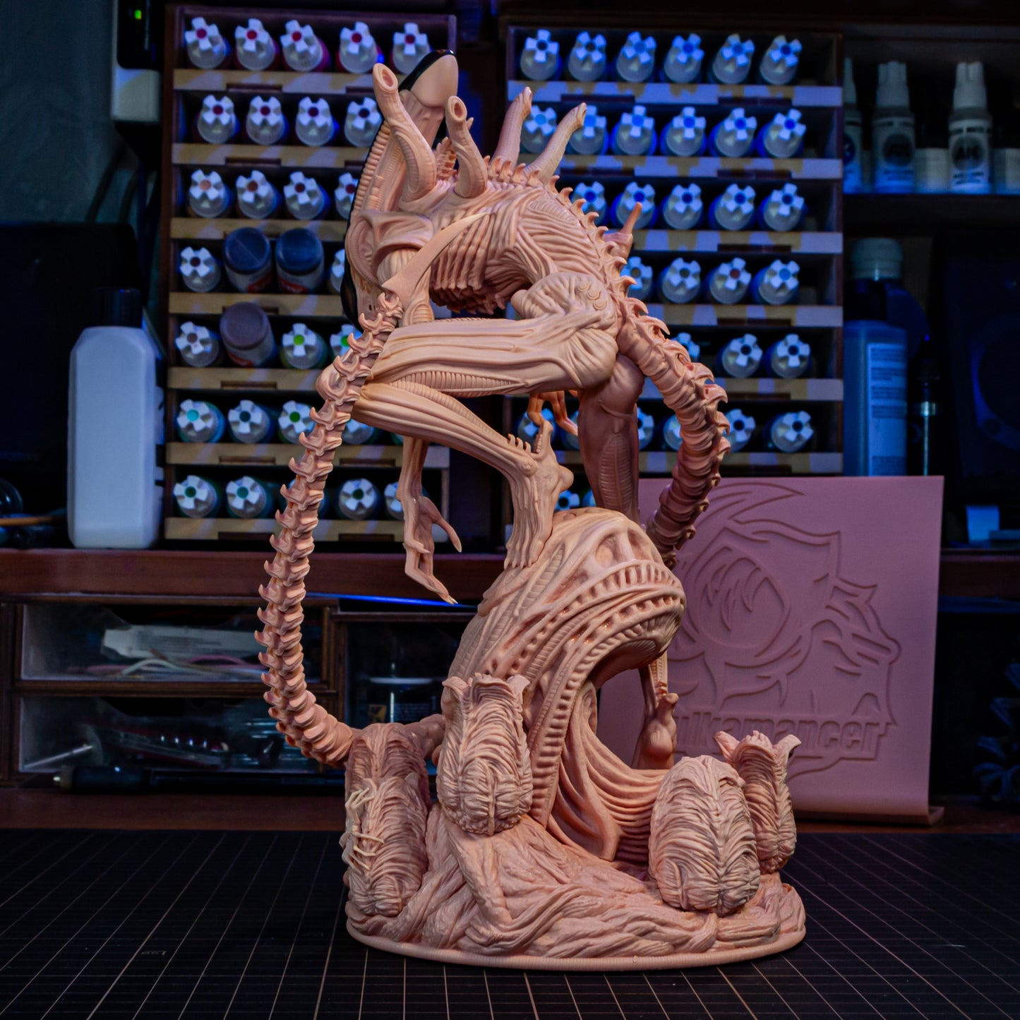 Bulkamancer Sculps Xenomorph