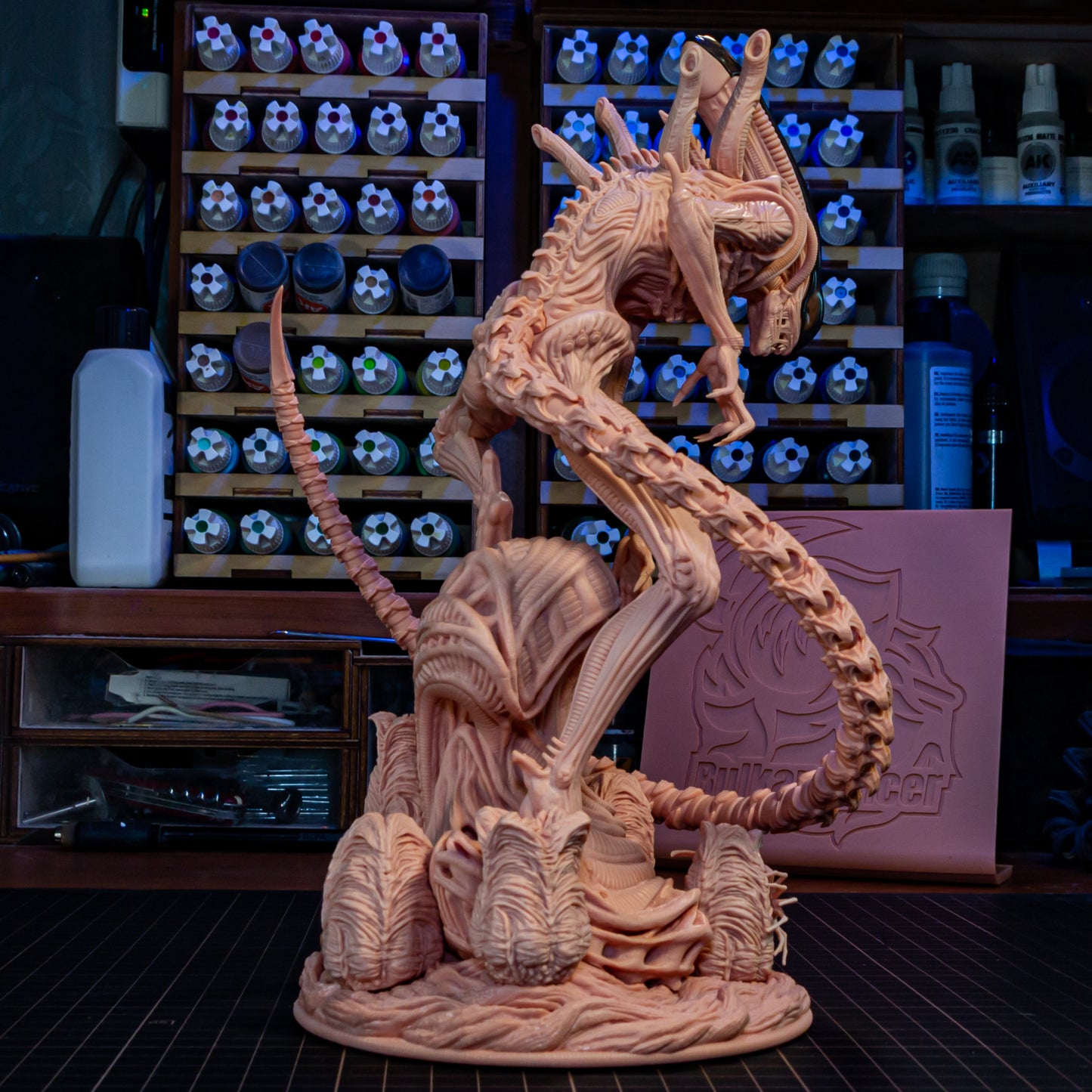 Bulkamancer Sculps Xenomorph