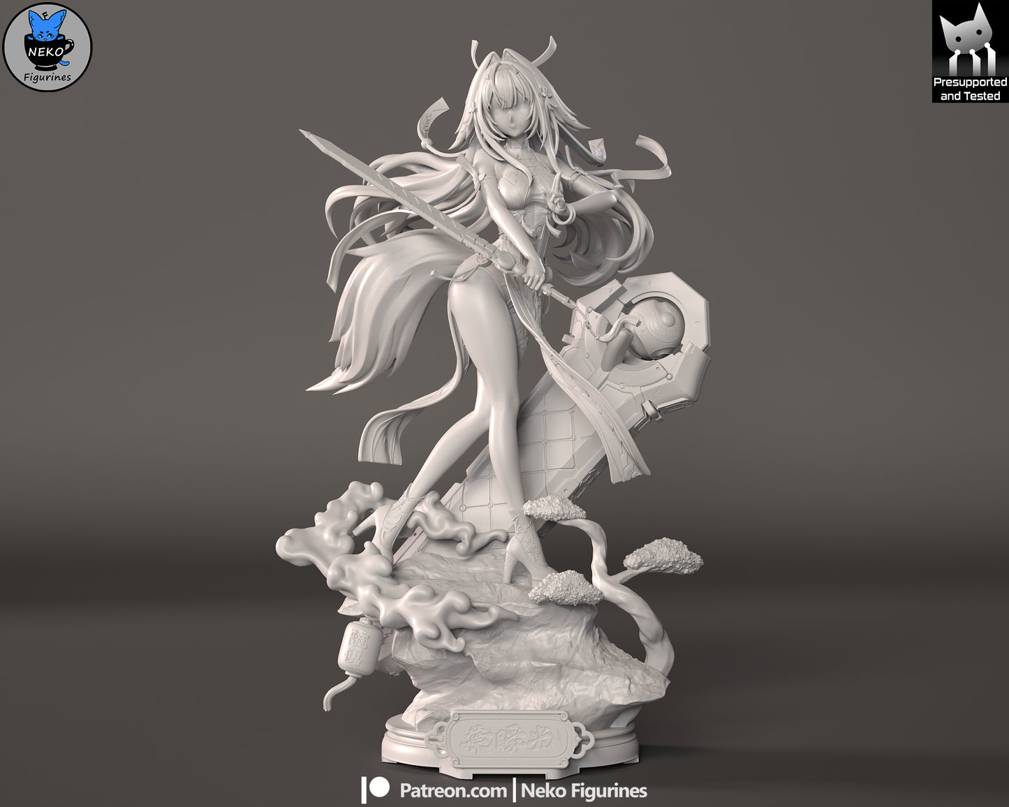 Neko Figurines Ye Shunguang - Zenless Zone Zero