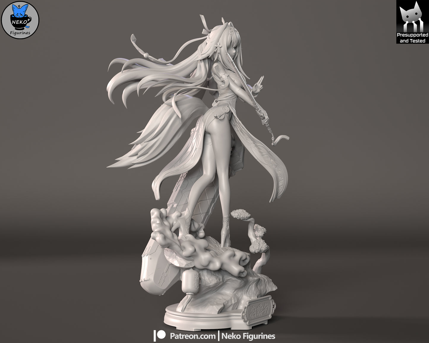 Neko Figurines Ye Shunguang - Zenless Zone Zero