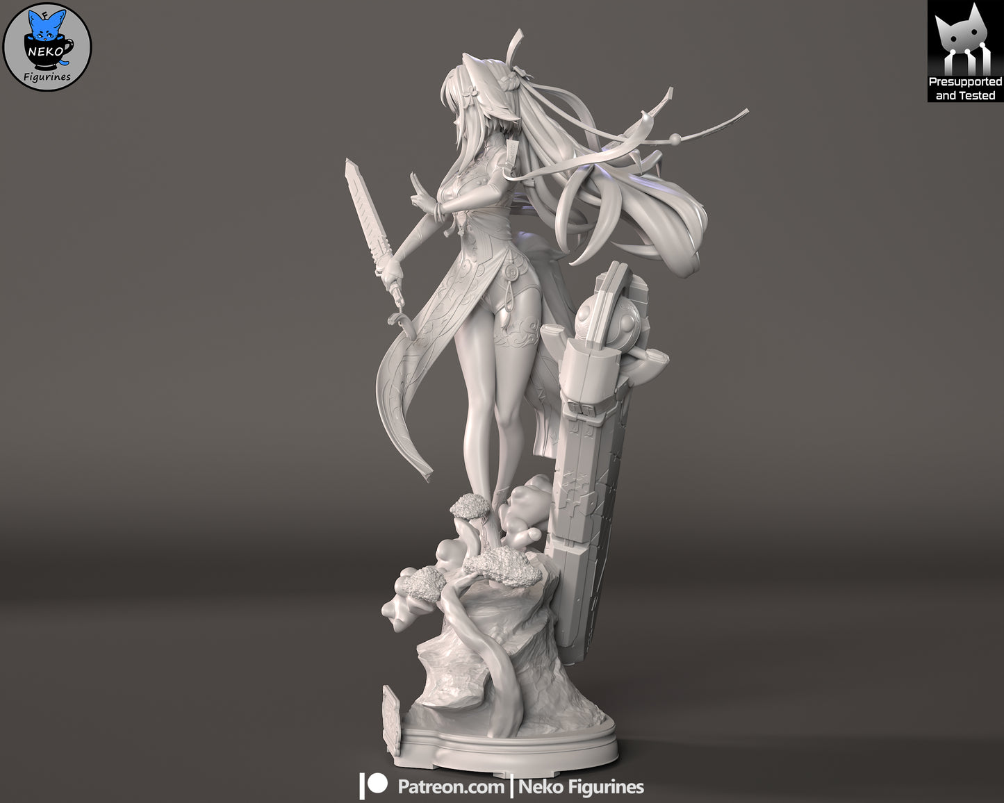 Neko Figurines Ye Shunguang - Zenless Zone Zero