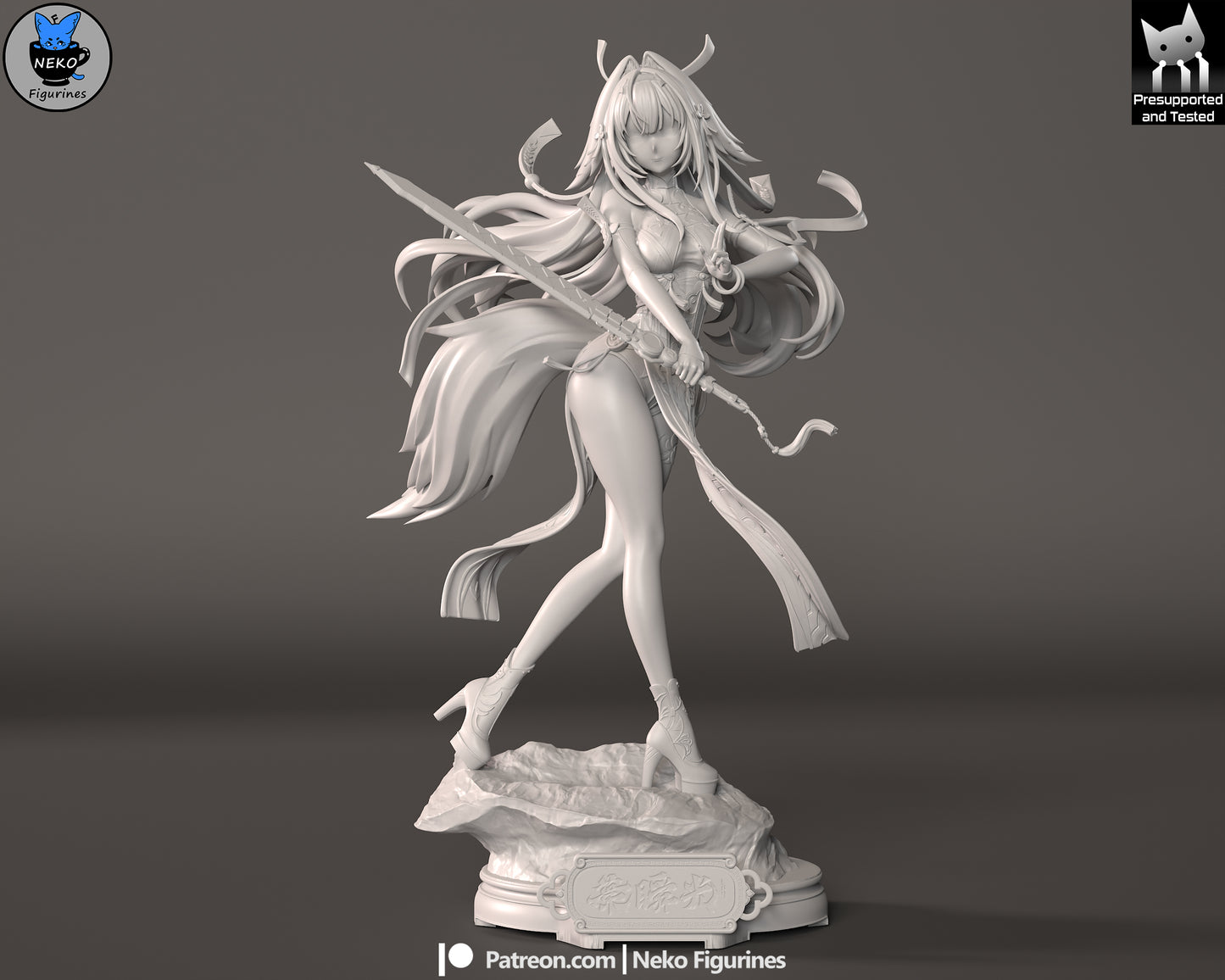 Neko Figurines Ye Shunguang - Zenless Zone Zero