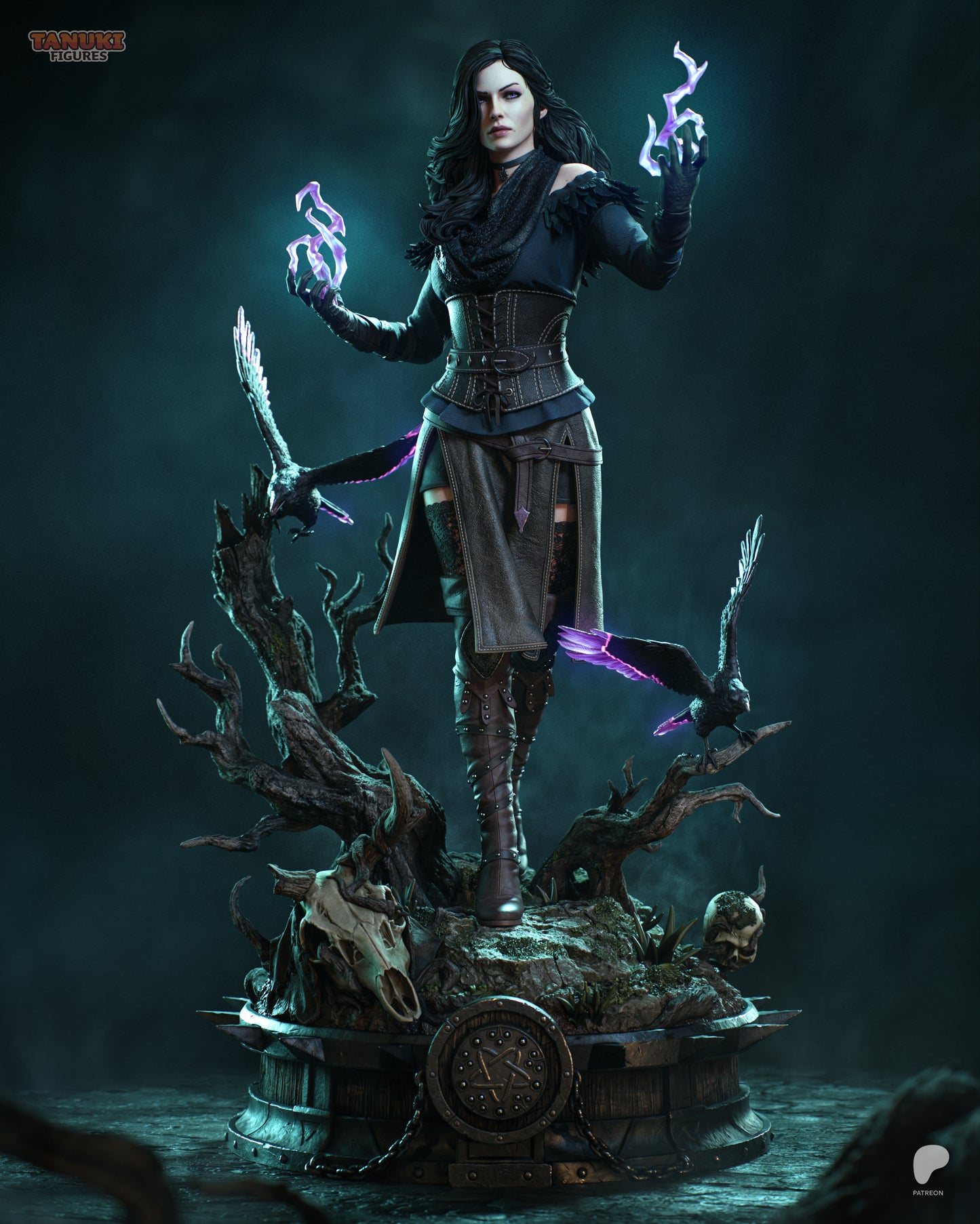 Tanuki Figures Yennefer