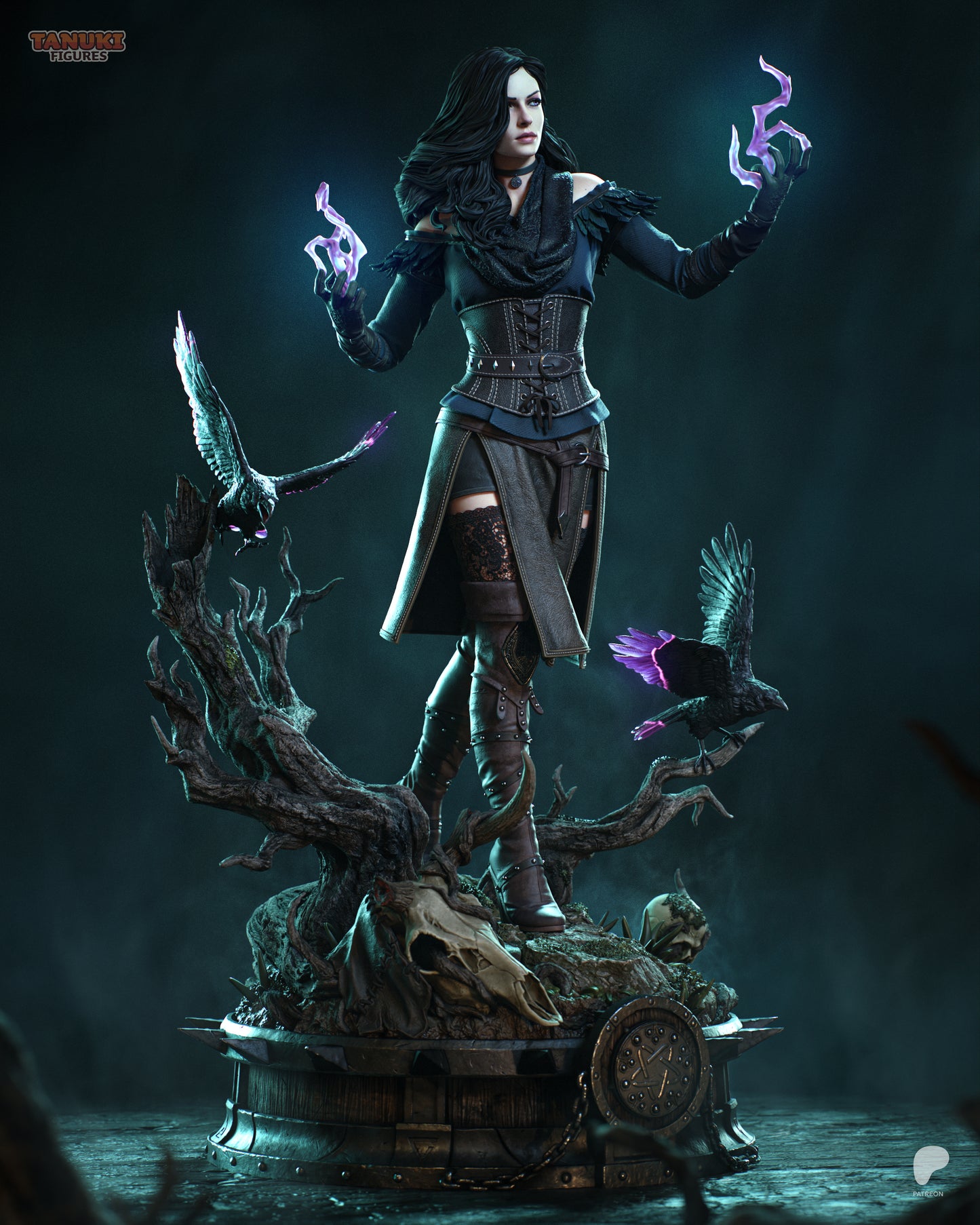 Tanuki Figures Yennefer