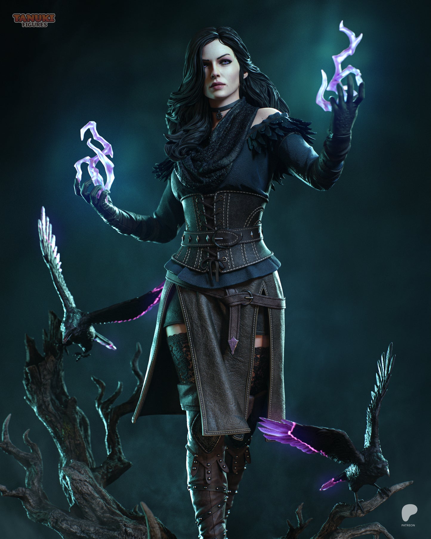 Tanuki Figures Yennefer