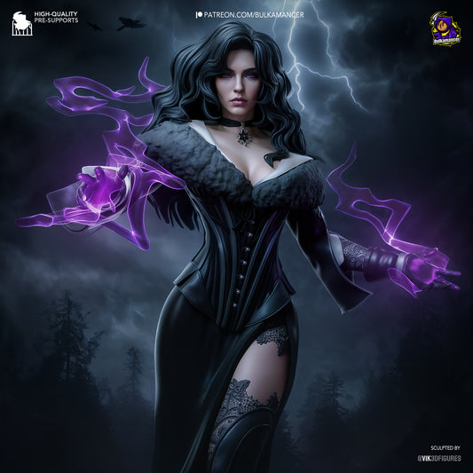 Bulkamancer Sculps Yennefer - The Witcher
