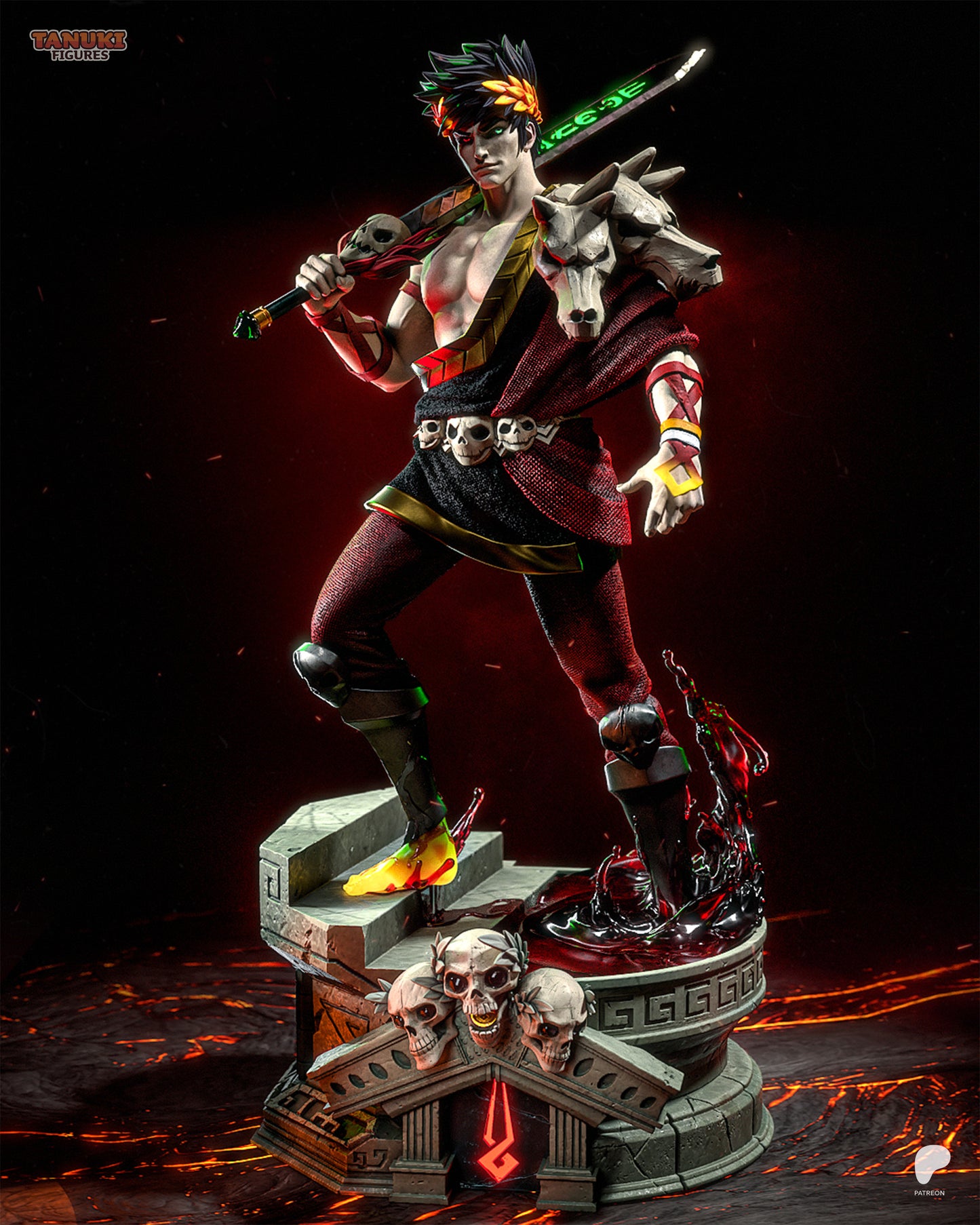 Tanuki Figures Zagreus - Hades