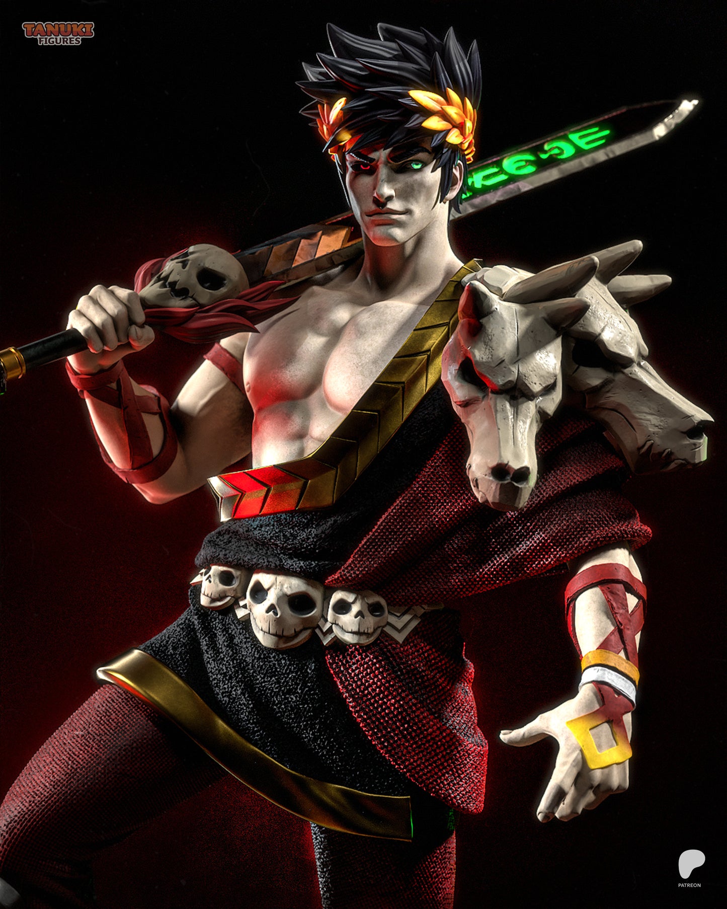 Tanuki Figures Zagreus - Hades