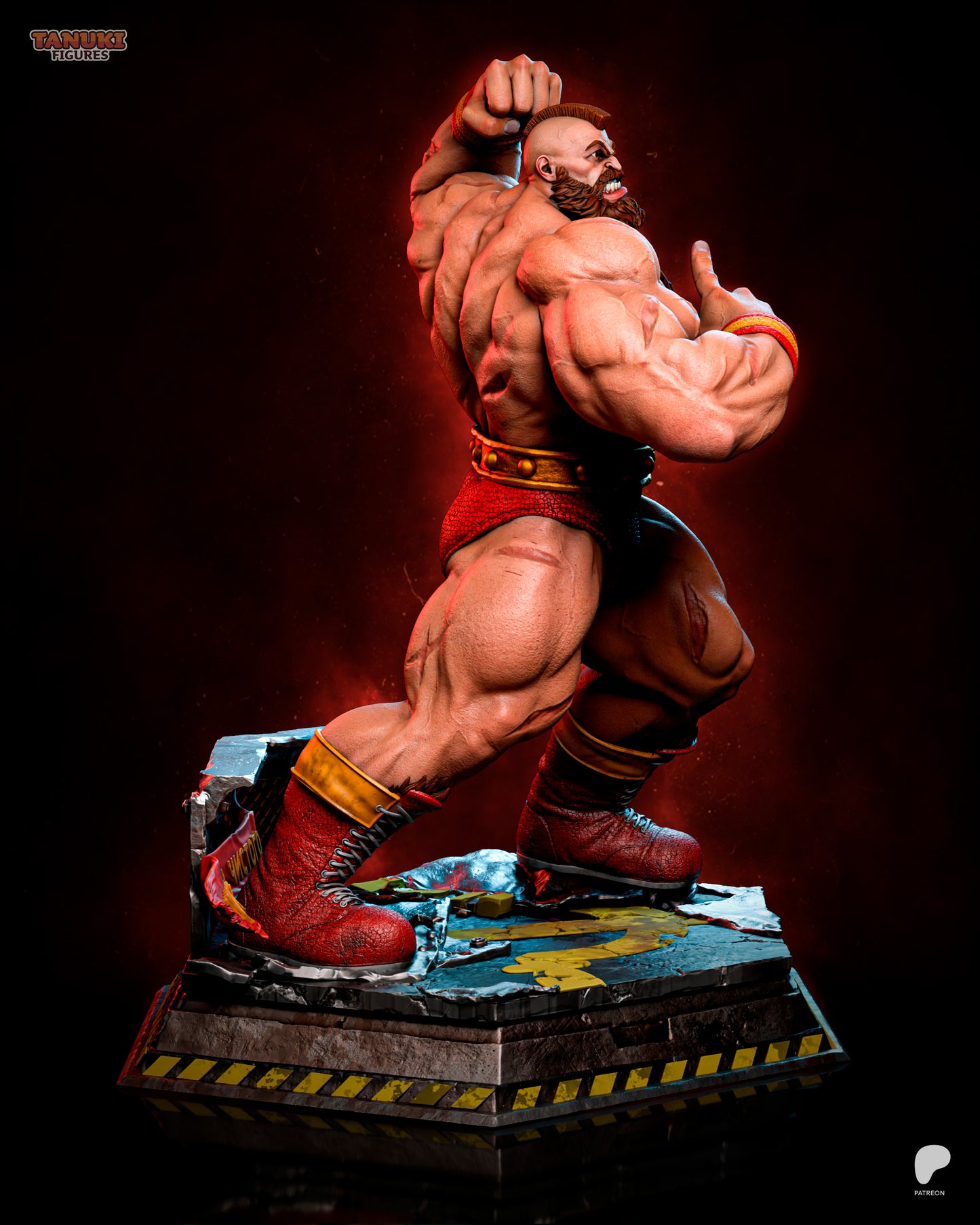 Tanuki Figures Zangief - Street Fighter