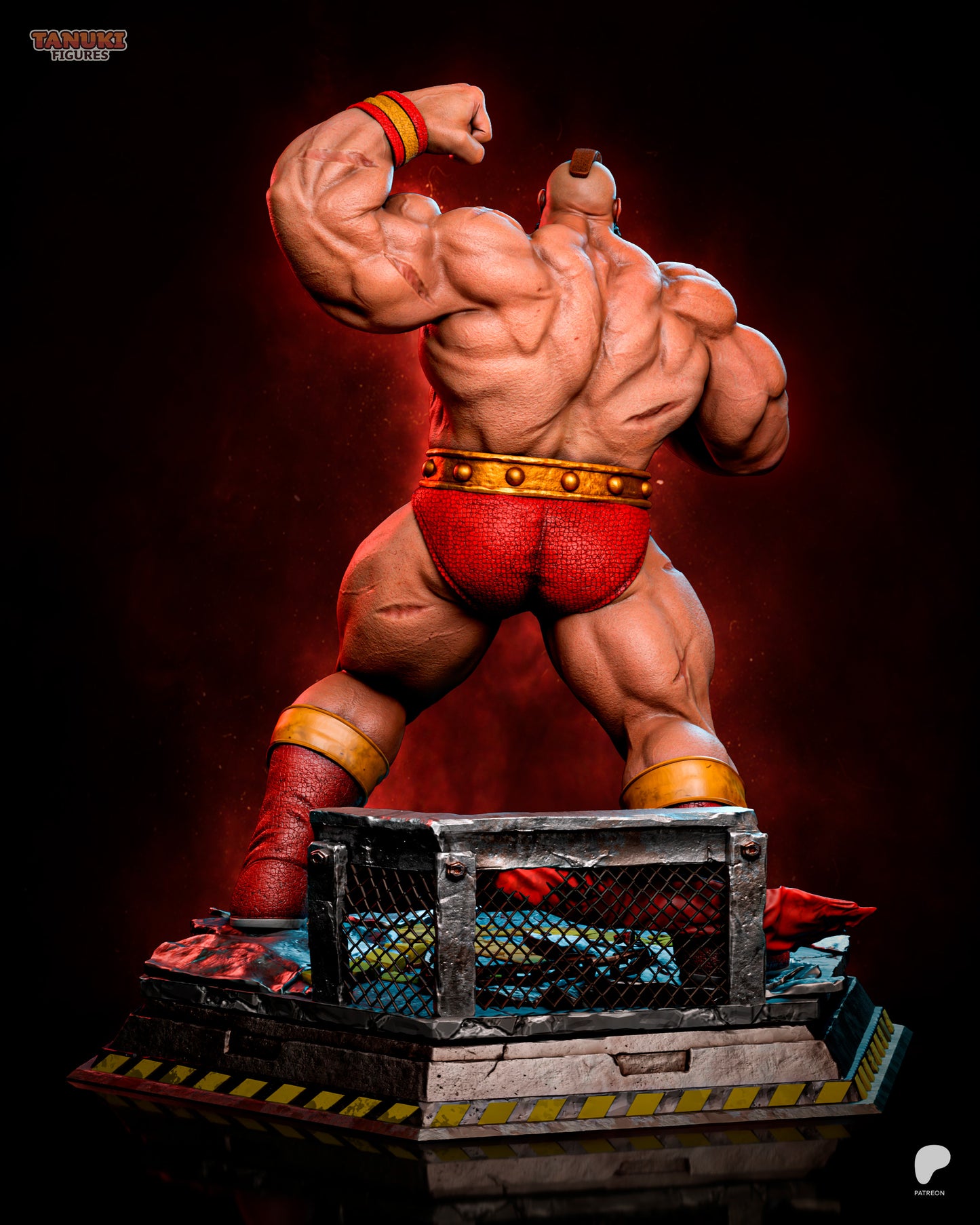 Tanuki Figures Zangief - Street Fighter