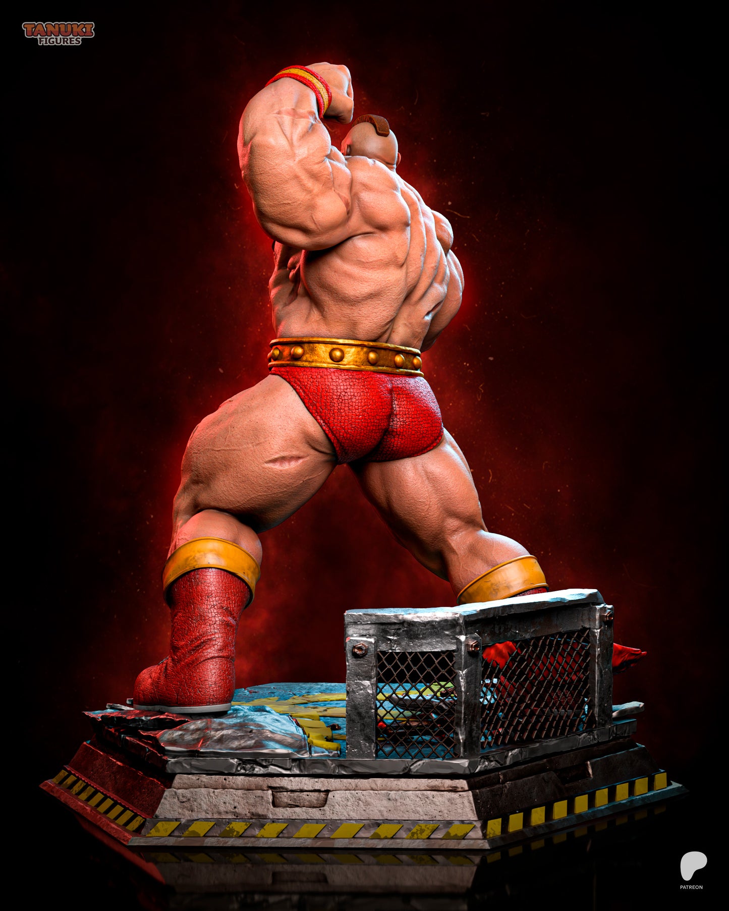 Tanuki Figures Zangief - Street Fighter