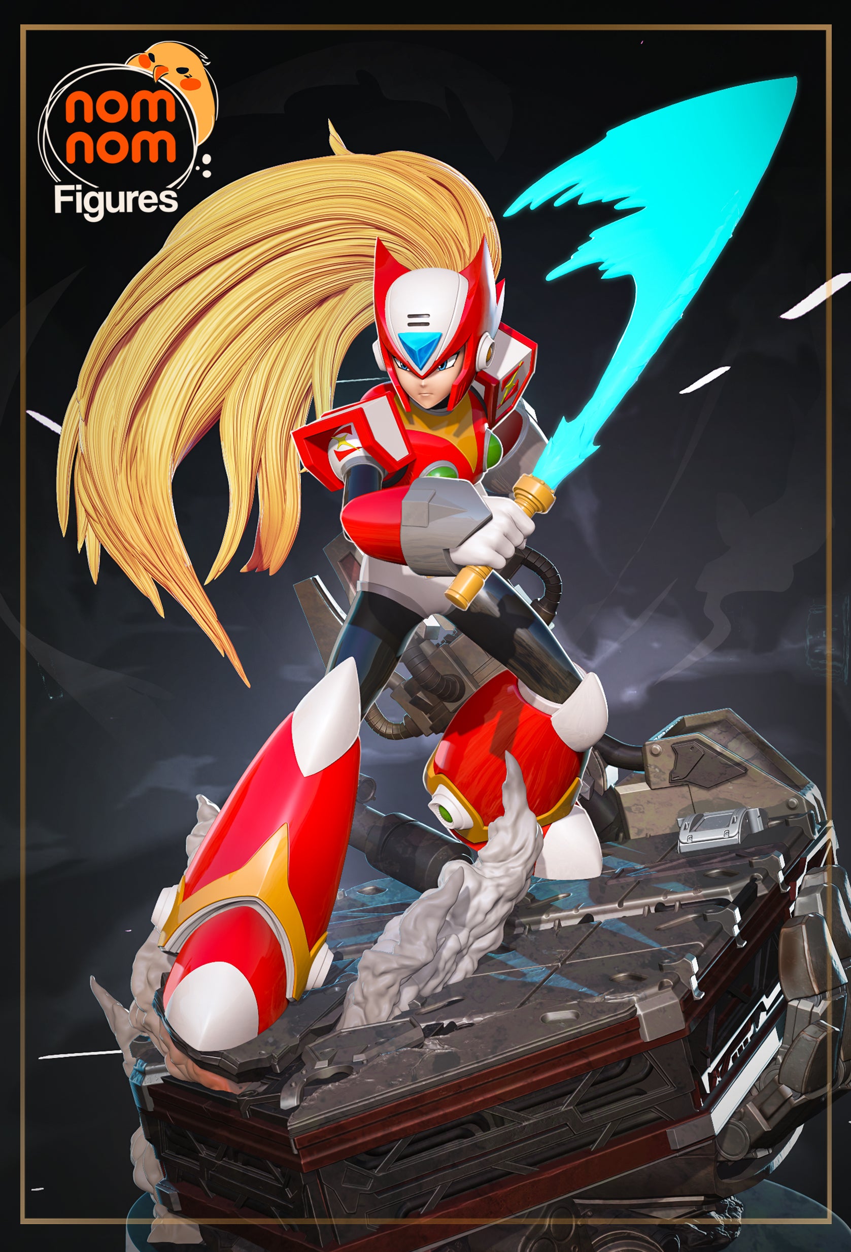 Nomnom Figures Zero - Mega Man – Black Tails Workshop