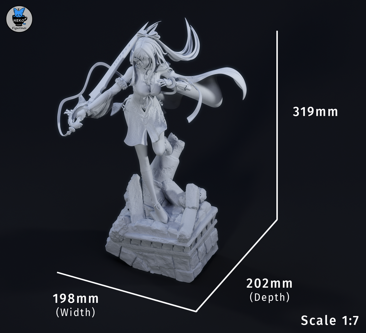 Neko Figurines Zero - Drakengard