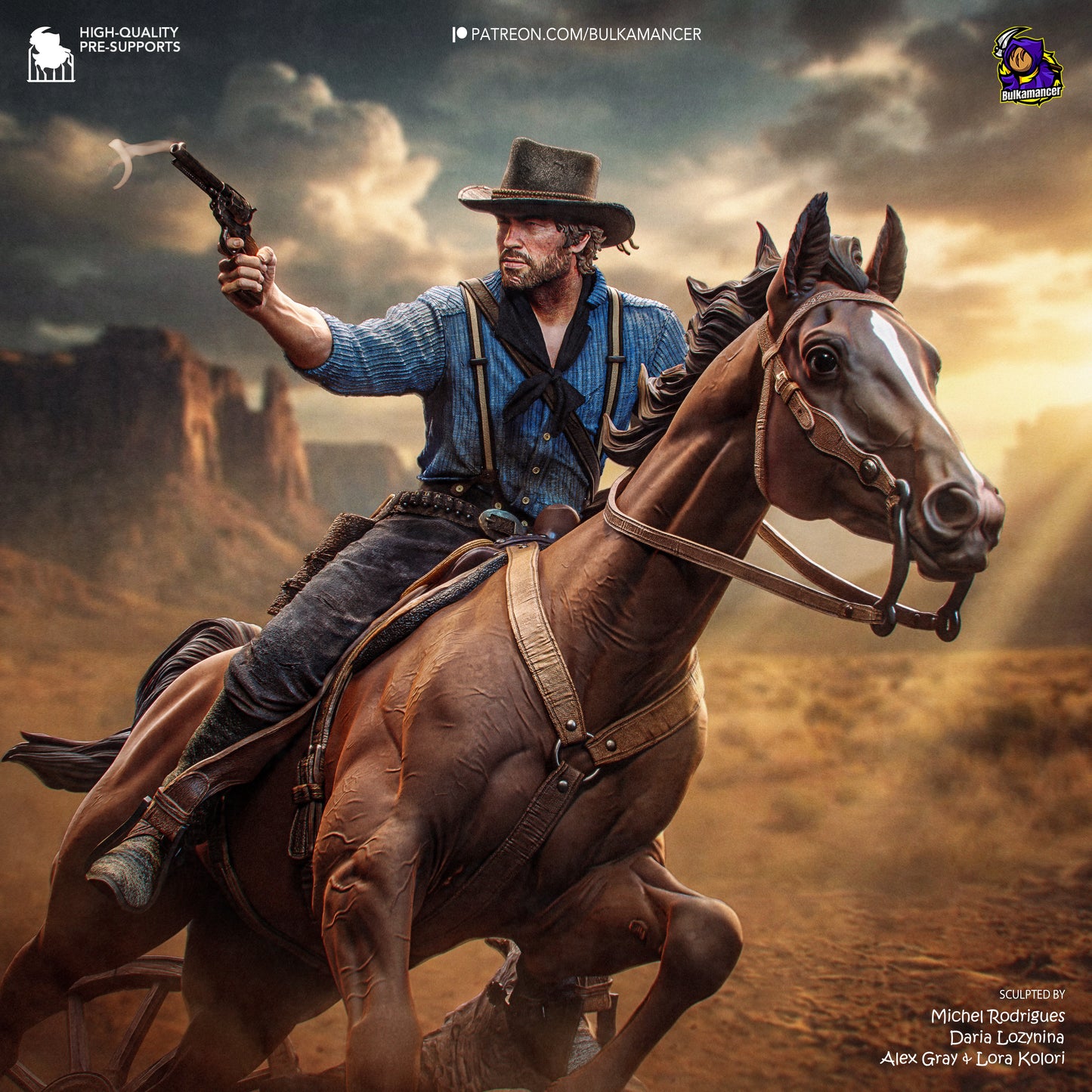 Bulkamancer Sculps Arthur Morgan - Red Dead Redemption II