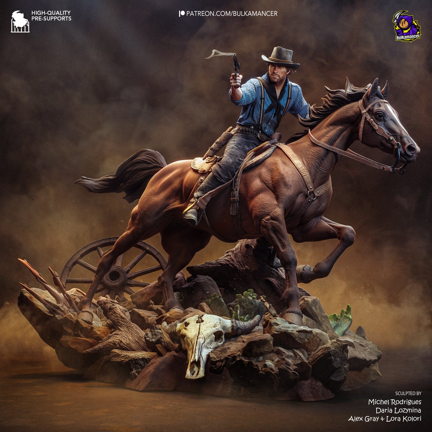 Bulkamancer Sculps Arthur Morgan - Red Dead Redemption II