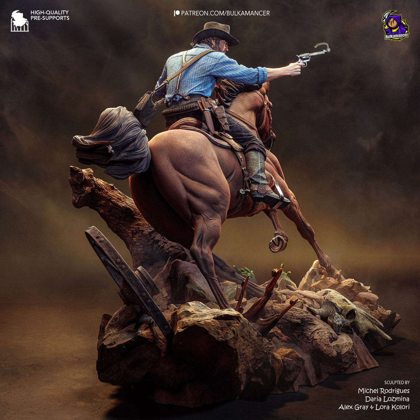 Bulkamancer Sculps Arthur Morgan - Red Dead Redemption II