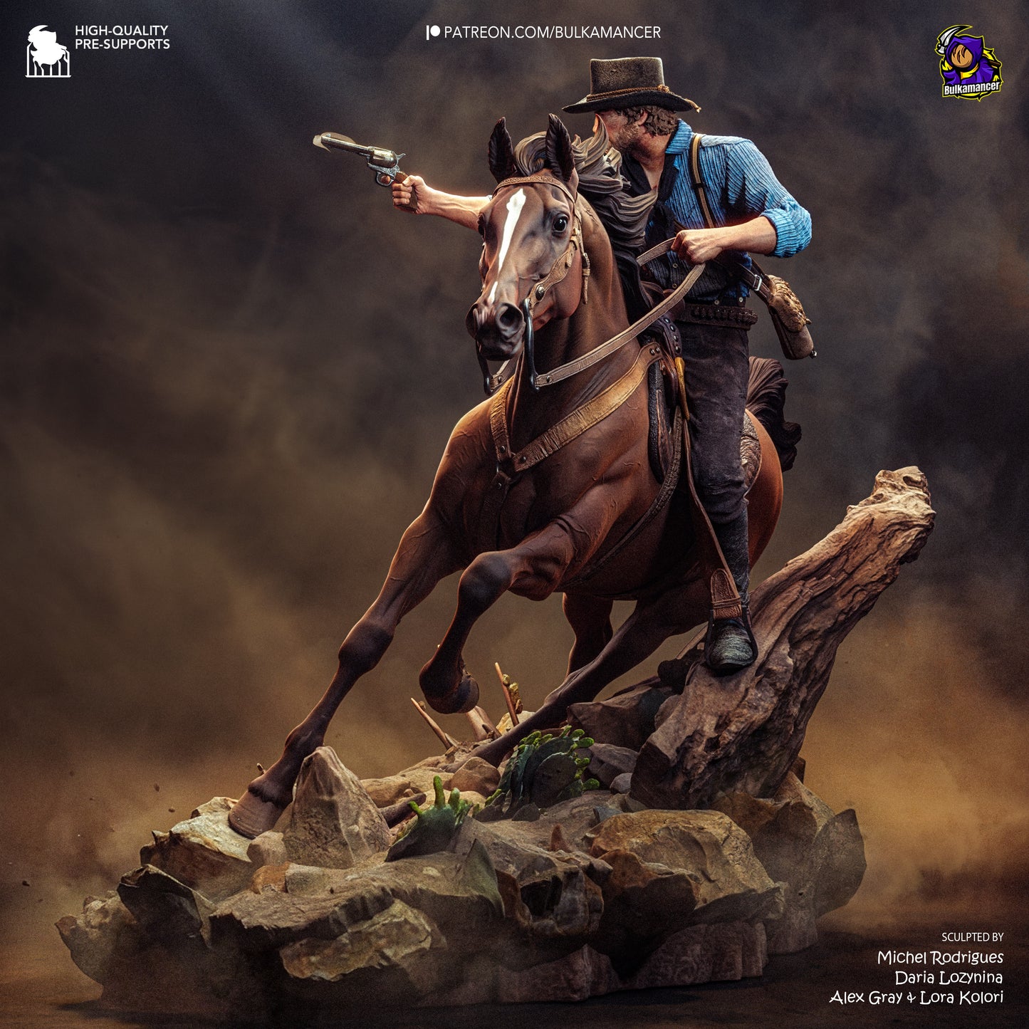 Bulkamancer Sculps Arthur Morgan - Red Dead Redemption II