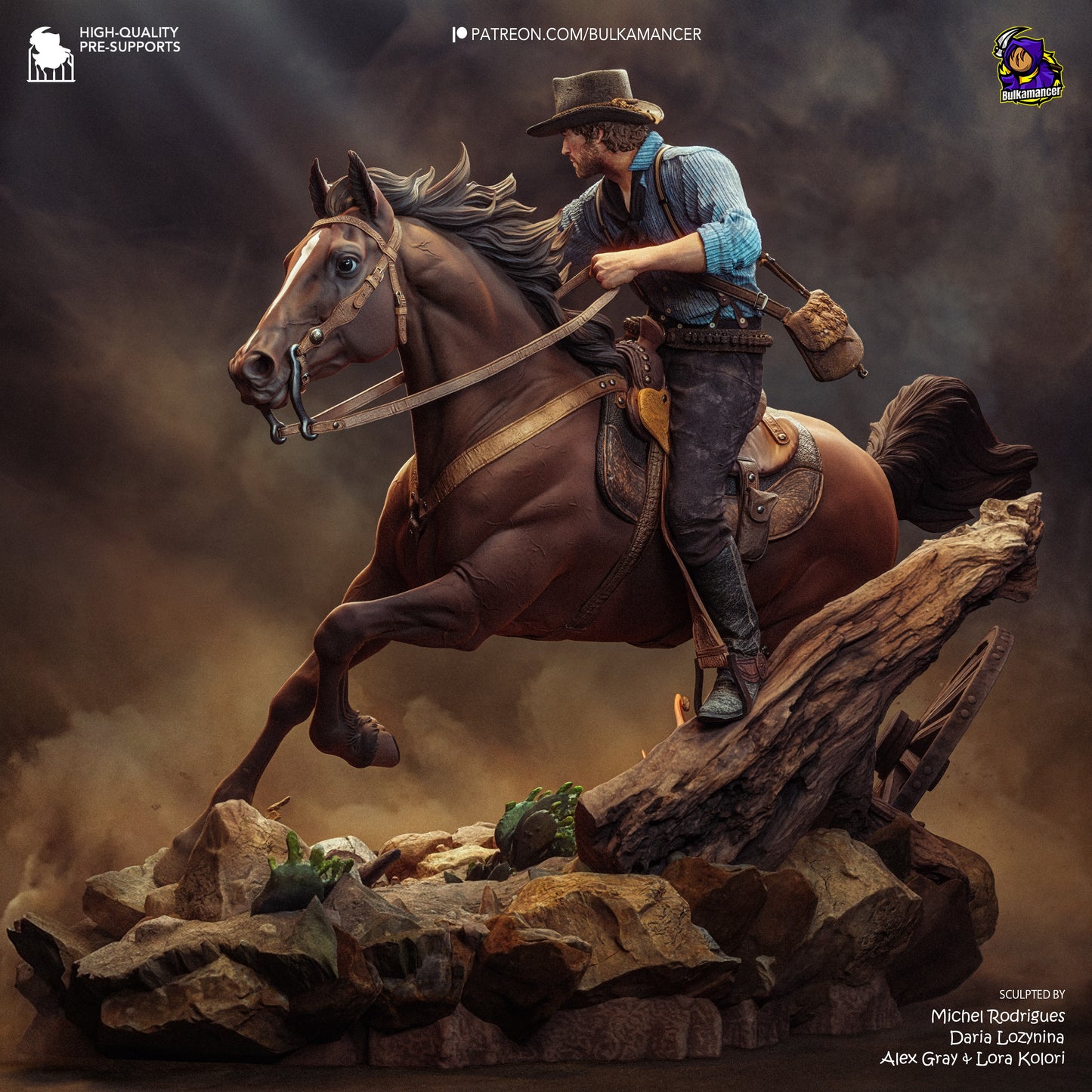 Bulkamancer Sculps Arthur Morgan - Red Dead Redemption II