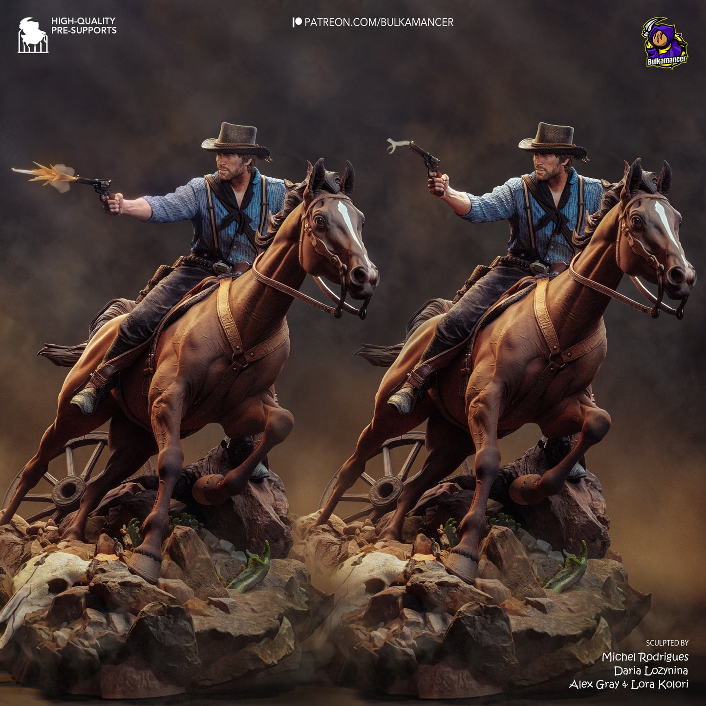 Bulkamancer Sculps Arthur Morgan - Red Dead Redemption II