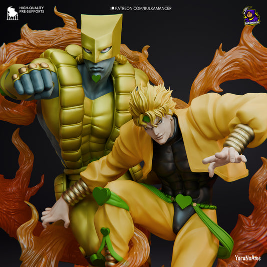 Bulkamancer Sculps  Dio and The World - JoJo's Bizarre Adventure: Stardust Crusaders