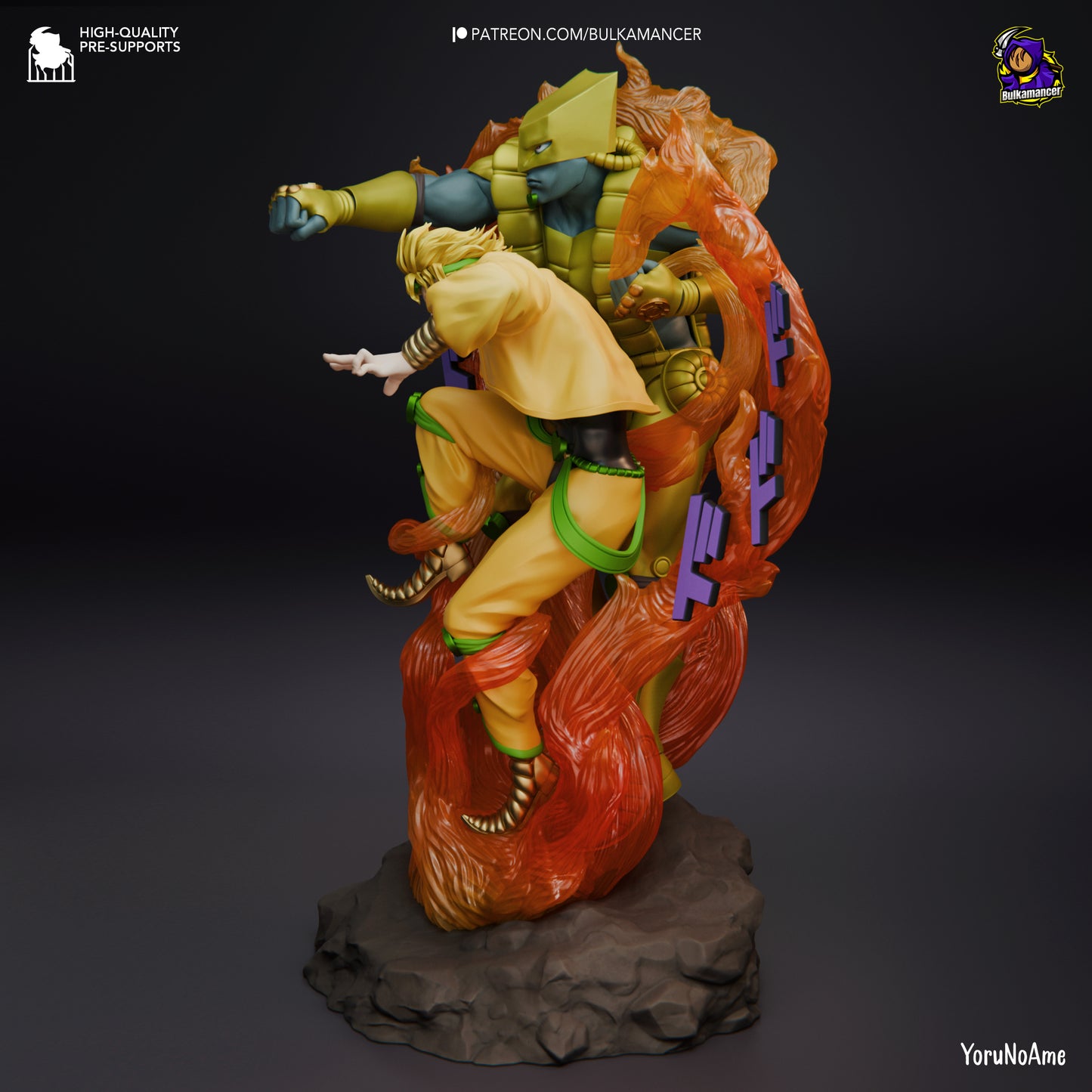 Bulkamancer Sculps  Dio and The World - JoJo's Bizarre Adventure: Stardust Crusaders
