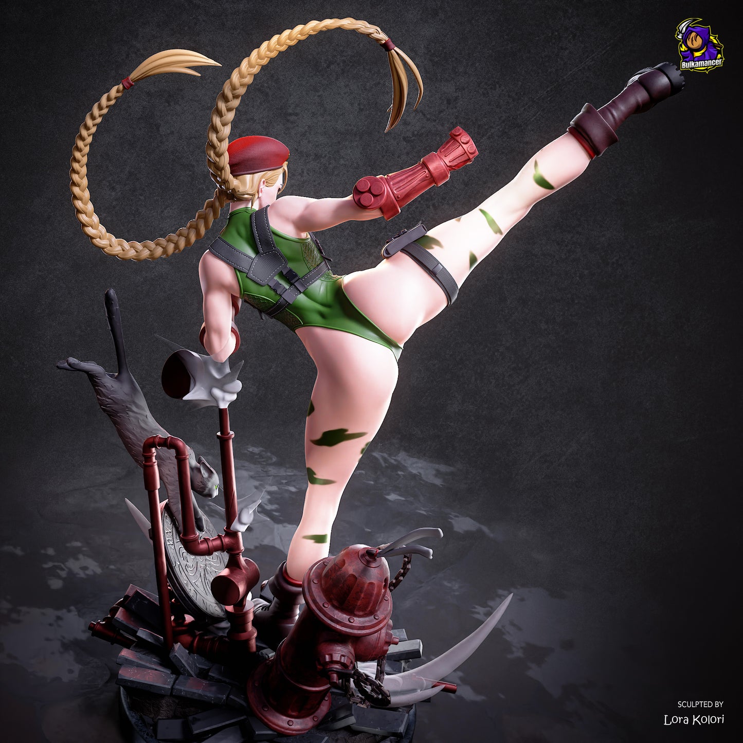 Bulkamancer Sculps Cammy - Street Fighter