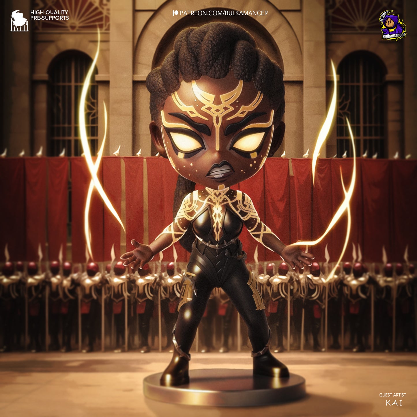 Bulkamancer Sculpts Arcane Chibi set - Arcane League of Legends